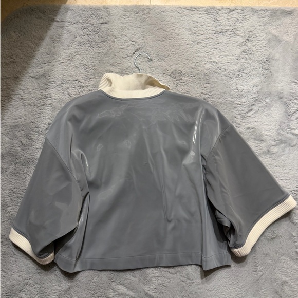 adidas BLUE VERSION HIGH SHINE CROP POLO shirt AVANT-GARDE jacket firebird - Picture 6 of 6